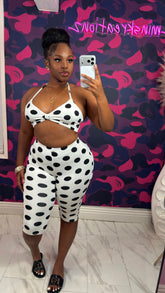 Pretty in polka dot set