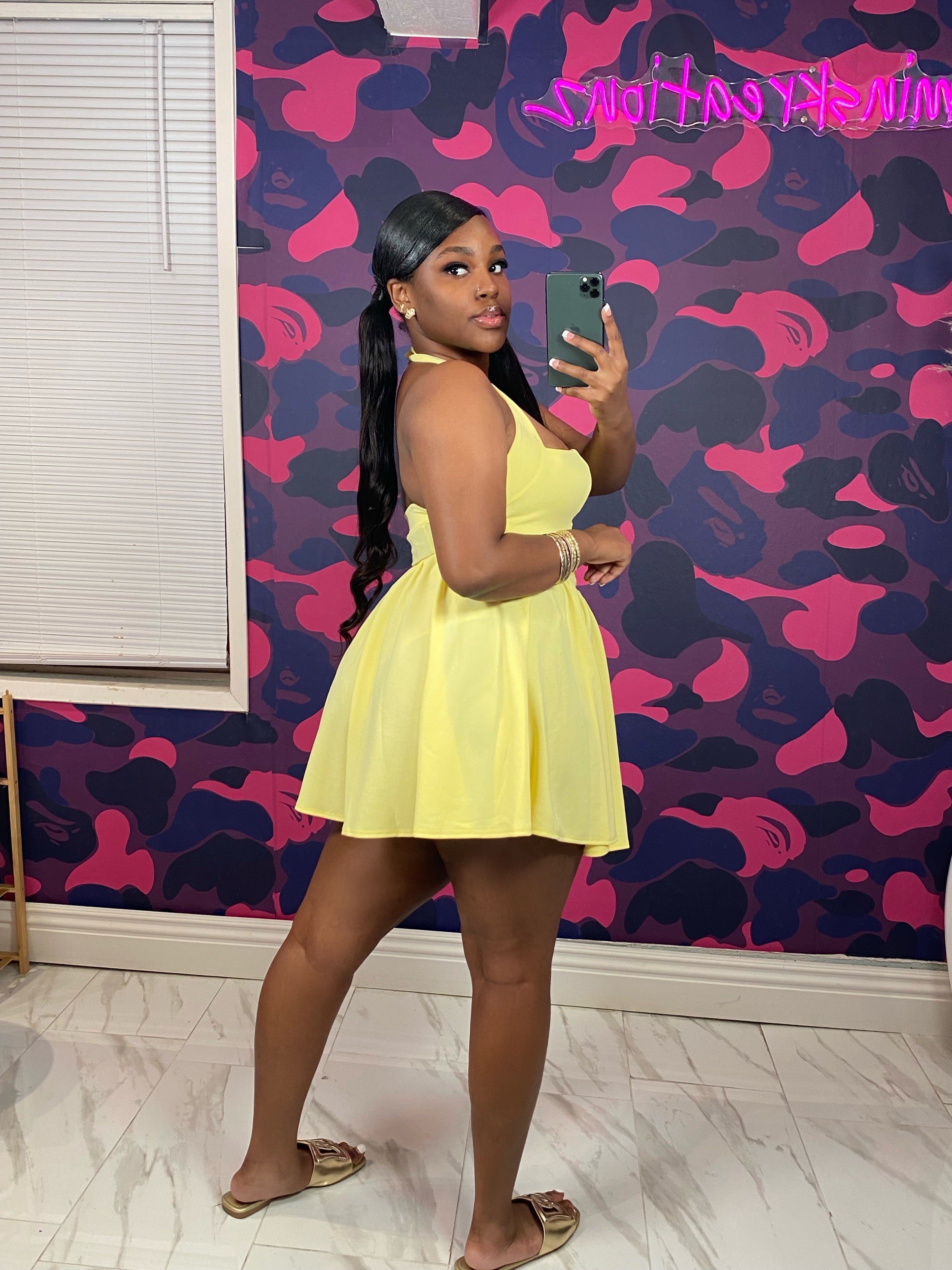 Golden hour dress