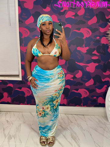 Bora bora nights ( bikini 4pc set )