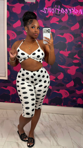 Pretty in polka dot set