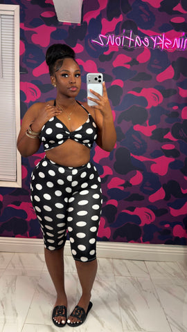 Pretty in polka dot set
