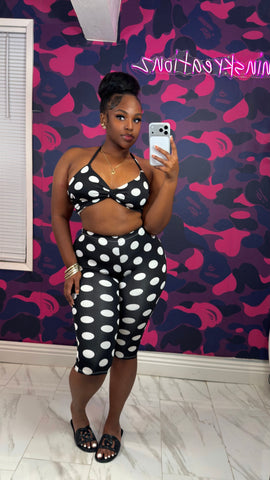 Pretty in polka dot set