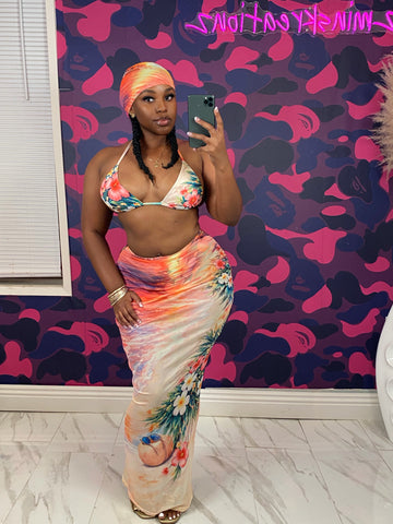 Island daydream (bikini 4pc set)