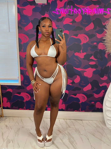 White lies bikini