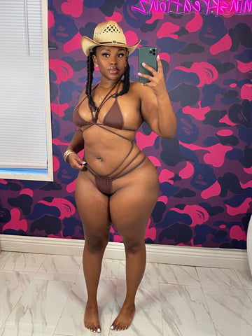 Mocha chaos bikini