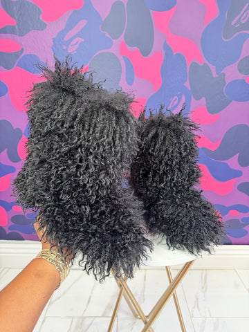 The aspen fur boots (short)